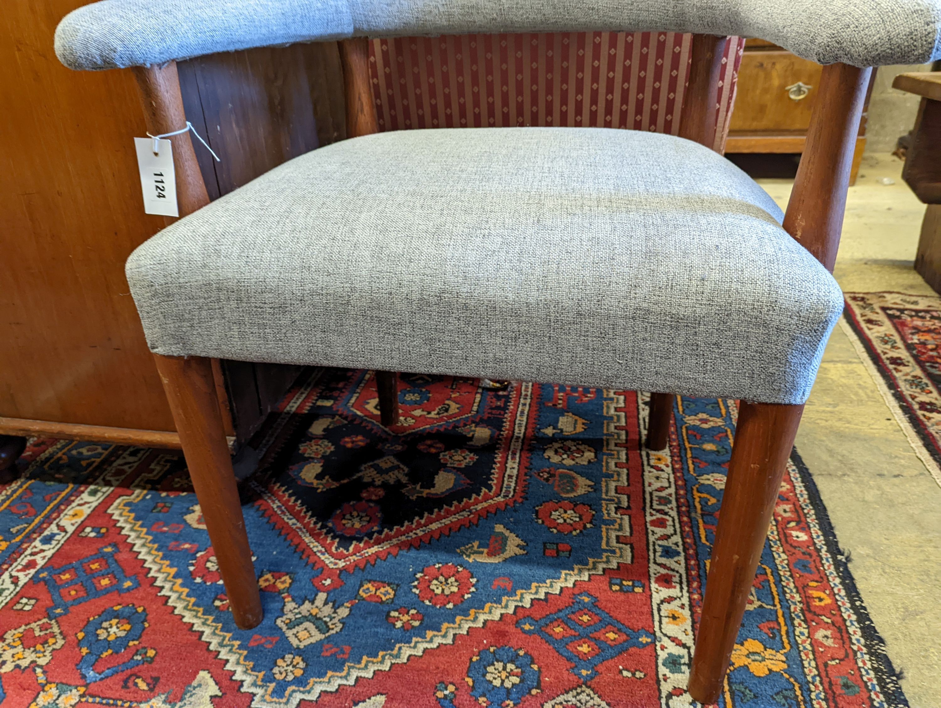 A Danish 'Ring' chair in the style of Grete Jalk